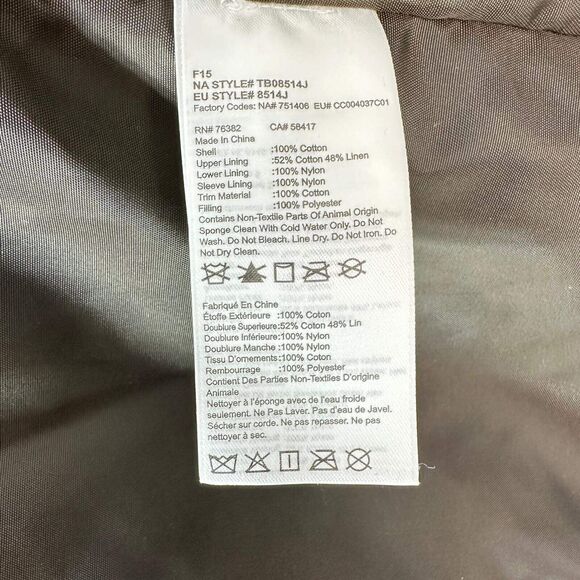 Timberland X British Millerain Premium Waxed Car Military Coat 8514J262 size L/G - Picture 13 of 13